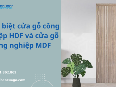 Phân biệt 2 dòng cửa gỗ công nghiệp HDF và cửa gỗ công nghiệp MDF