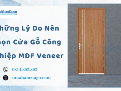 Những Lý Do Nên Chọn Cửa Gỗ Công Nghiệp MDF Veneer